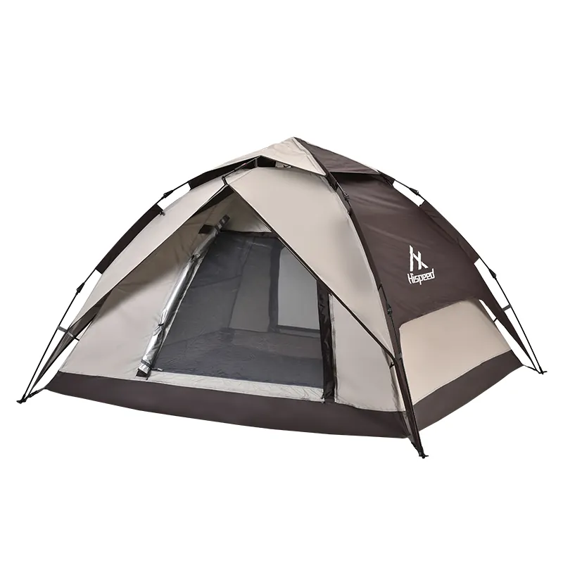3-4 Person Automatic Dome Tent with Sun Canopy, product photo