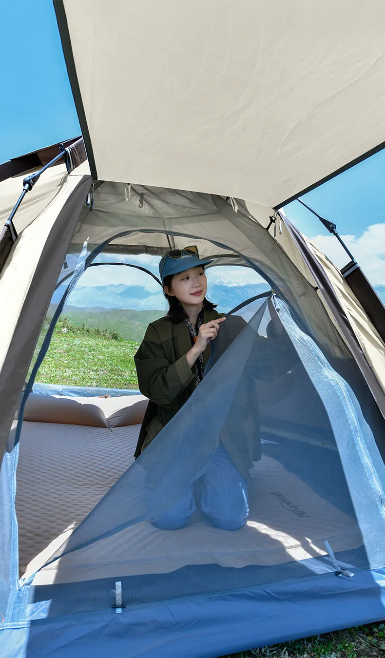 4-6 Person Double-Layer Hexagon Tent, camping gallery photo