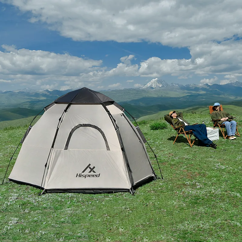 4-6 Person Double-Layer Hexagon Tent, product photo