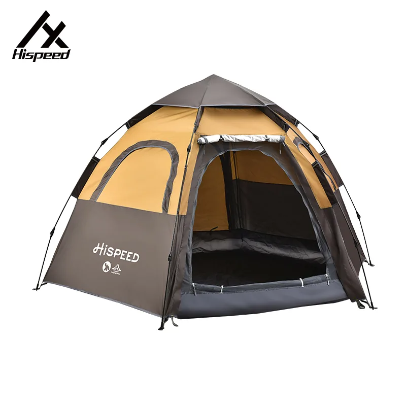 4-6 Person Heavy-Duty Hexagon Tent
