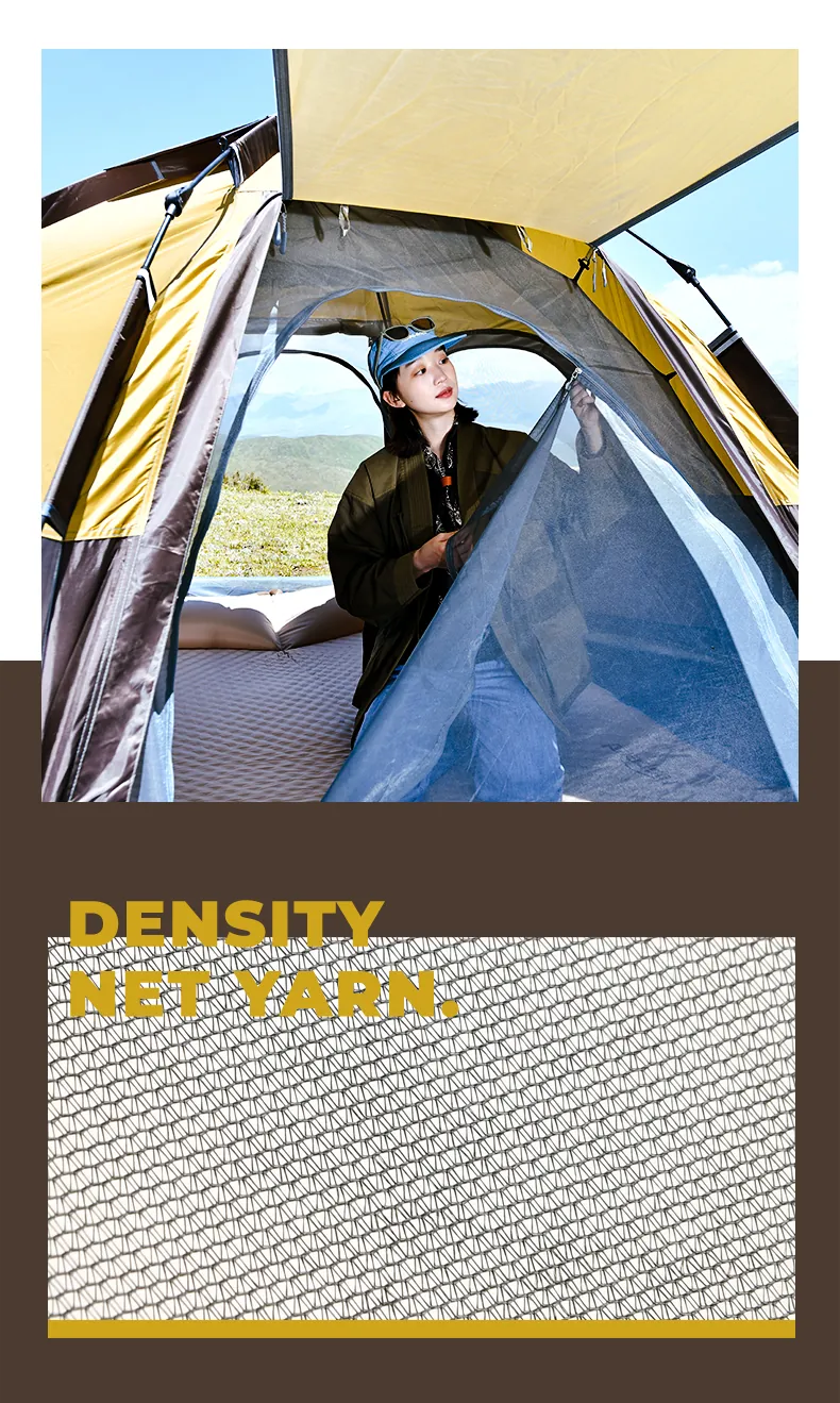 4-6 Person Heavy-Duty Hexagon Tent, camping gallery photo
