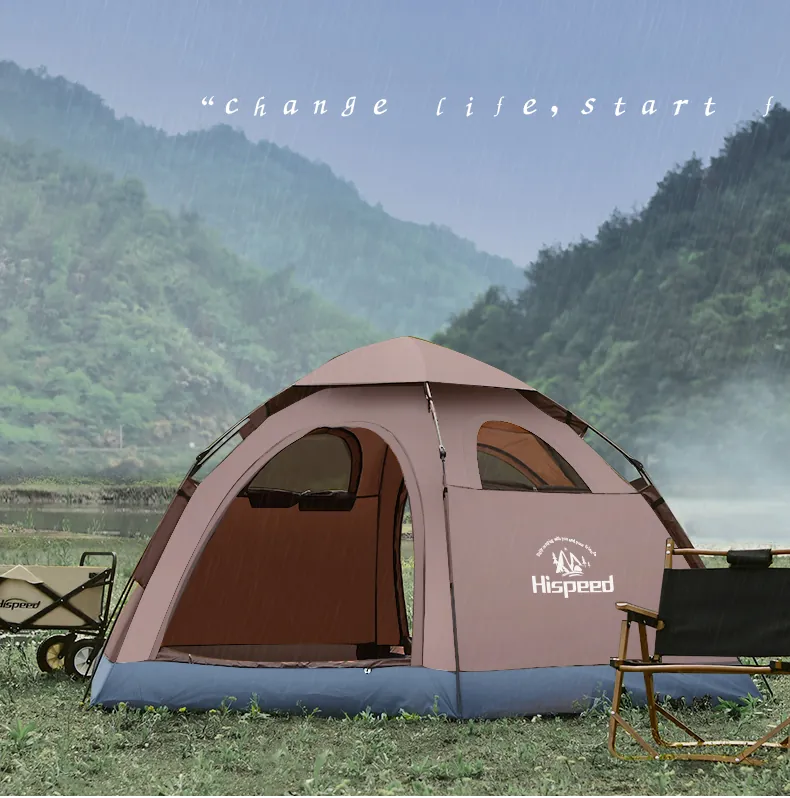 Quick-Pitch Hexagon Tent, product photo