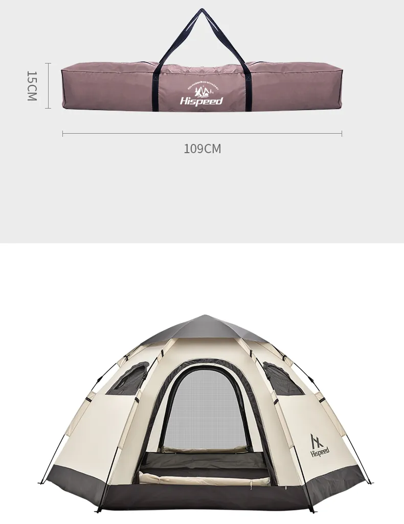 3-4 Person Automatic Pop-Up Tent, camping gallery photo