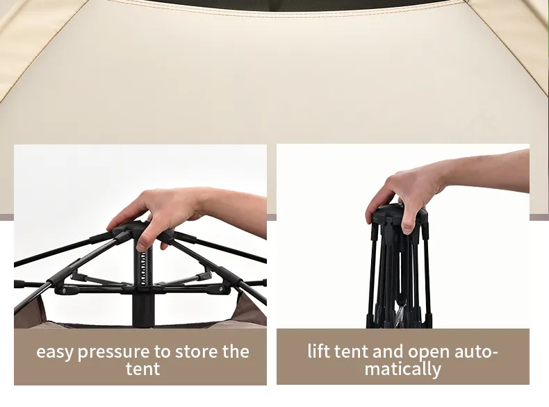 3-4 Person Automatic Pop-Up Tent, camping gallery photo
